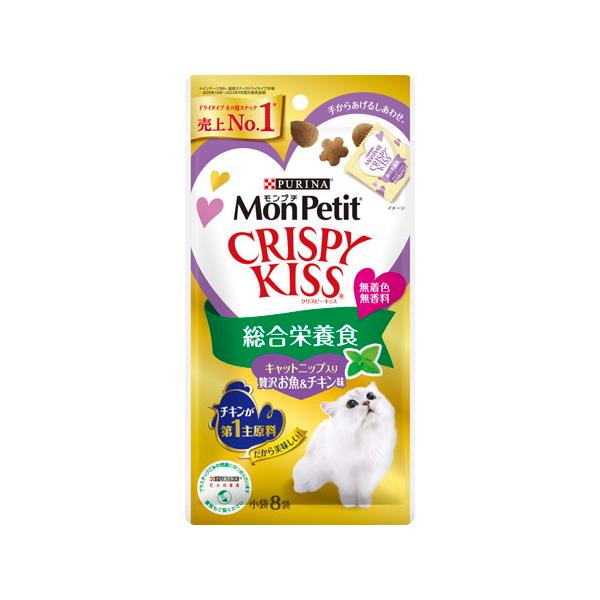 【1ケース】【お取り寄せ対象品】ネスレピュリナ　総合栄養食　キャットニップ入り贅沢お魚＆チキン味 3g×8袋 [ネスレ日本ネスレピュリナペットケア] *30個