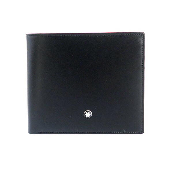 モンブラン MONTBLANC マイスターシュテュック 短財布 7164 ブラック