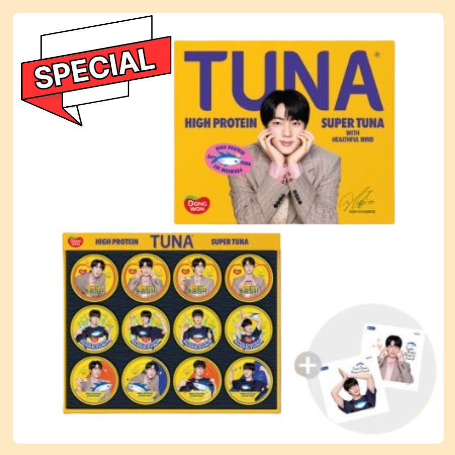 [BTS JIN] BTS ジーンスペシャルエディション ギフトセット (BTS ジーンスペシャルエディション 135g 12缶+スーパーシール2個)