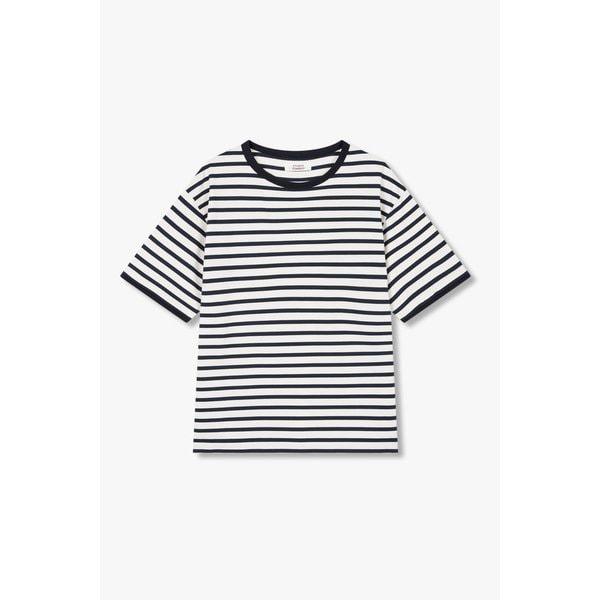 [UNI] マリンストライプ半袖Tシャツ 91U5222196002