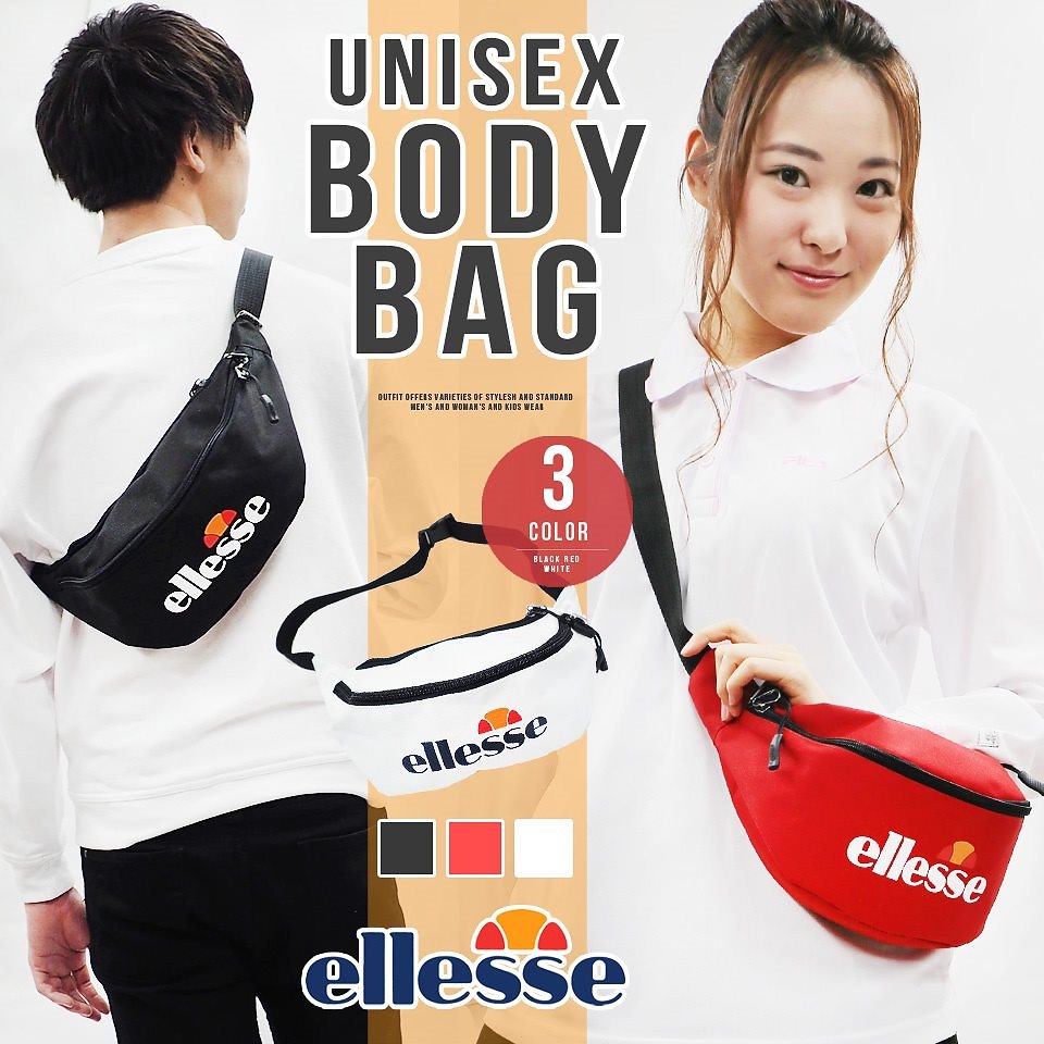 Ellesse エレッセ ボディバッグ レディース ワンショルダー メンズ 軽量 軽い ショルダーバッグ 男女兼用 スポーツ バッグ ブランド ボディー バッグ お Ellesse エレッセ ボディバッグ レディース ワンショルダー メンズ 軽量 軽い ショルダーバッグ 男女兼用 スポーツ バッグ ブランド ボディー バッグ お