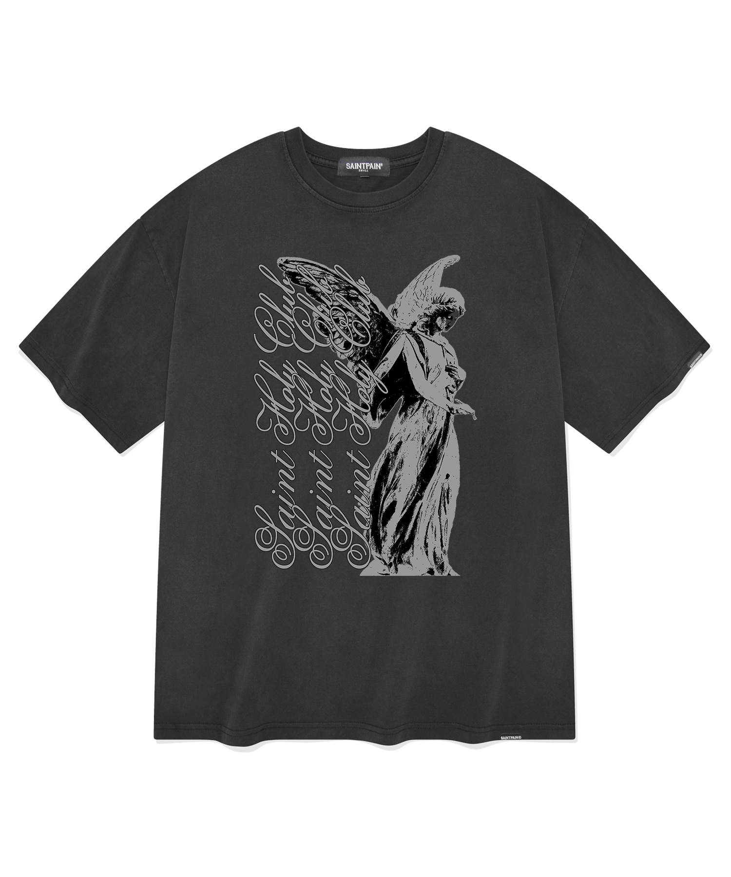 SP Angel Saint Short Sleeve T-Shirt - Charcoal