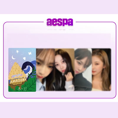 aespa カリナ EVERLAND コラボ MD AR PASS トレカ