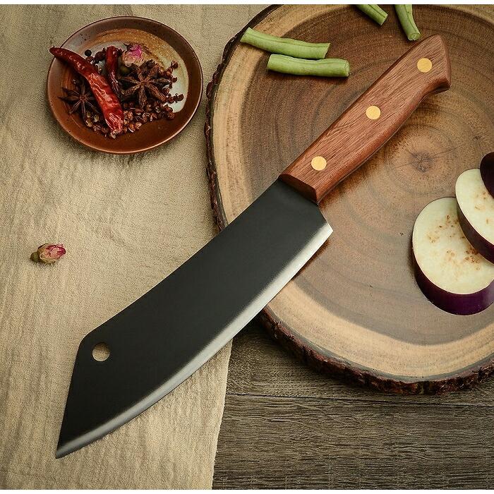 【キャンプナイフ】 中華包丁 中国 包丁 菜刀 大きい 本場 刀工 中華料理 中国料理 畜肉 解体 プロ仕様 家 キャンプ ナイフ 肉 魚 野菜 果物 フルーツ 骨 豚骨 砕き 叩き 屋台 料理人 硬