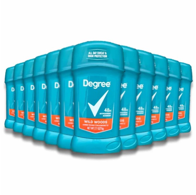 Degree - Antiperspirant Deodorant, Wild Woods - 2.7 oz - 12 Pack