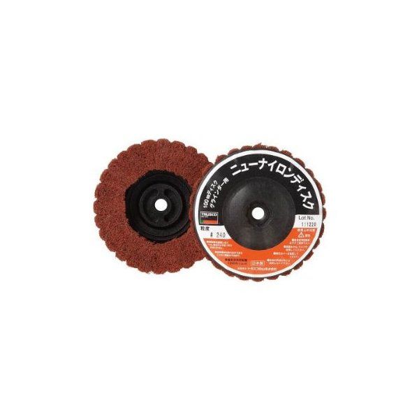 TRUSCO TNND100AL-320 ニューナイロンディスク Φ95XM10 320# (5個入) メーカー直送