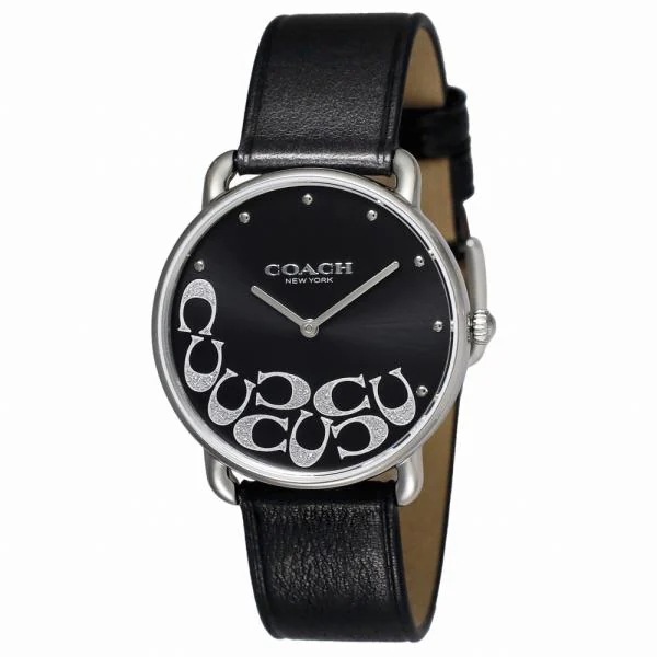 ELLIOT 14504336 腕時計 レディース ブラック クオーツ アナログ 並行輸入品 並行輸入品
