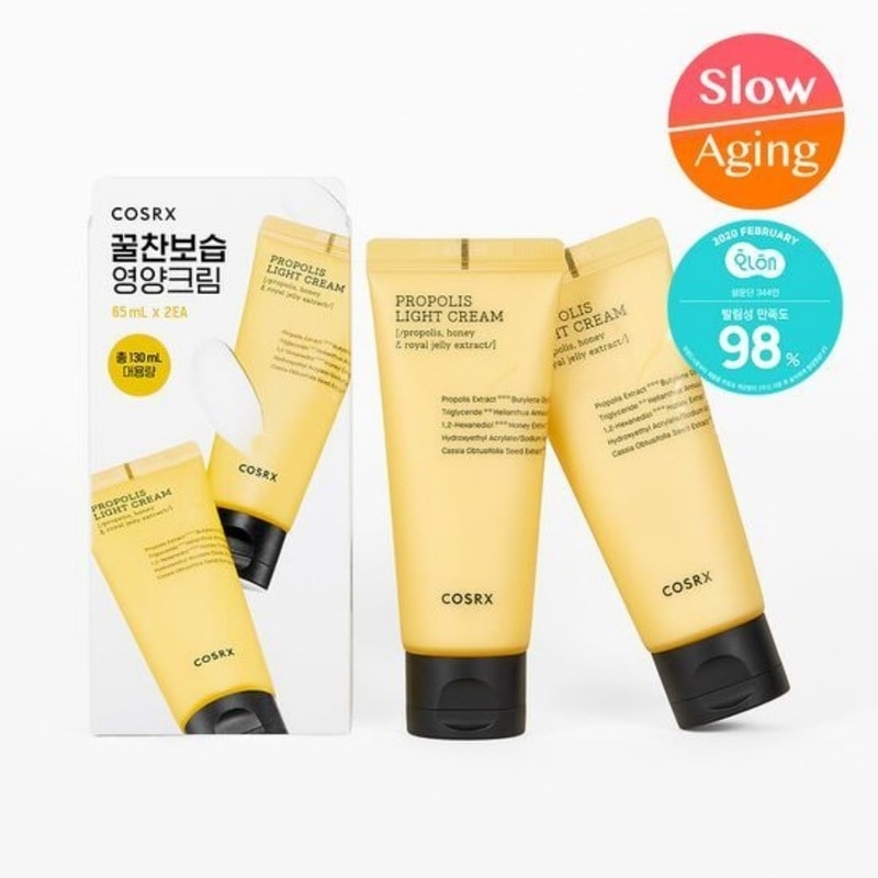 フルフィット プロポリスライトクリーム, 65mL + 65mL