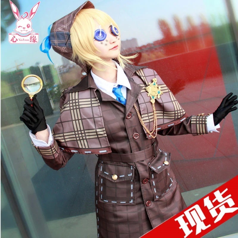 アイデンティティ VThe Fifth Identity 庭師ミストゥルース スーツコスチューム 女性ウィッグコスプレ期間限定30%