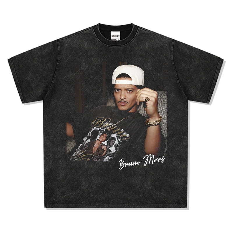 BRUNO MARS ブルーノ・マーズ Tシャツ【ロゴ】2018 Bruno Mars Tee