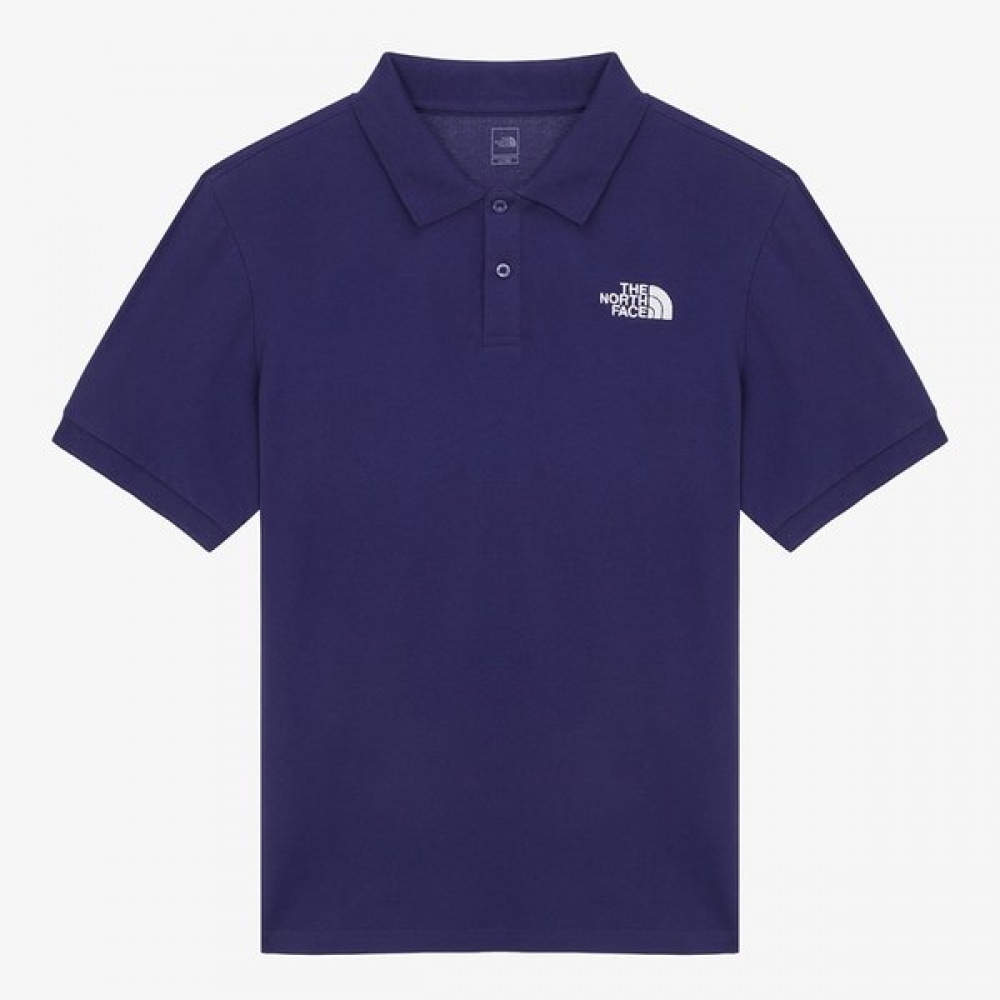 ノースフェイス メンズ サンデール 半袖 ポロ DARK PURPLE NT7PR10F 7,700円