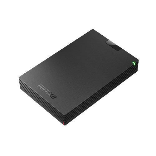 数々の賞を受賞 バッファロー HD-PCG2.0U3-GBA ミニステーション USB3.1(Gen1)／USB3.0 ポータブルHDD 2TB ブラック 外付HDD