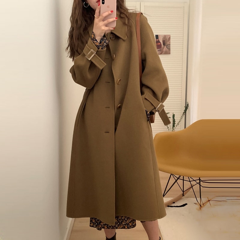 チェスターコート ロングコート レディース ロング丈 ジャケット アウター トップス オーバーサイズ