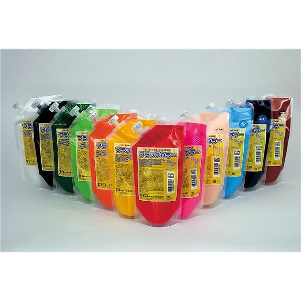 T フラッグカラー/布用絵の具 [12色セット] 200ml 混色自由