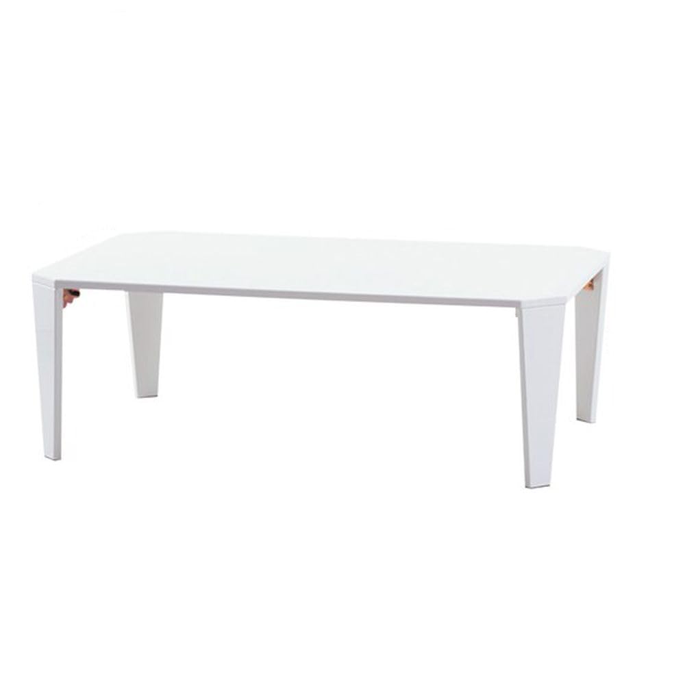 ニトリ(NITORI) 折りたたみテーブル シャイン 9060 ホワイト 8760847