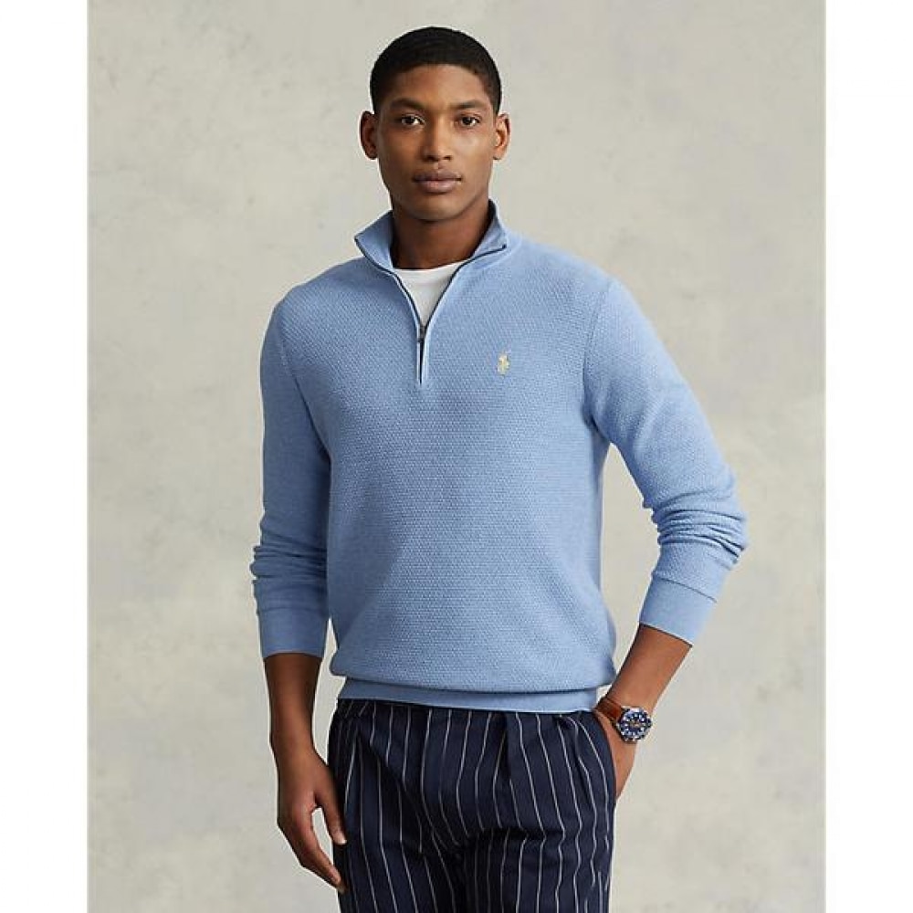 ポロ ラルフ ローレン メンズ パフォーマンス クォーター ジッパー セーター MNPOSWE16821367400