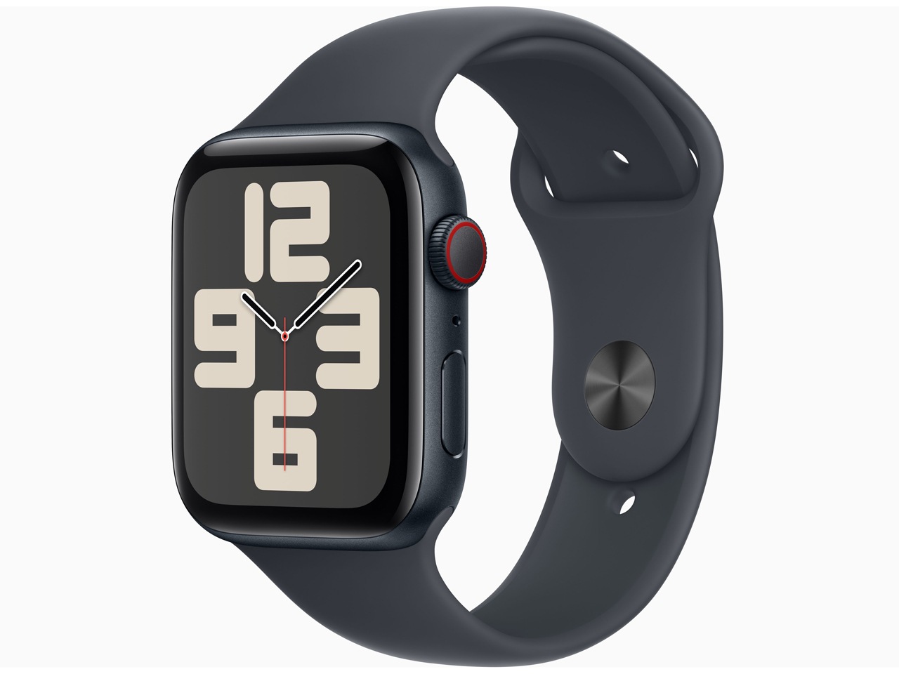 Apple Watch SE 第2世代 GPS+Cellularモデル 44mm MXGM3J/A [ミッドナイトスポーツバンド M/L]