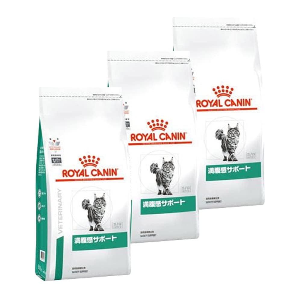 3袋セット 食事 猫用 満腹感サポート 400g