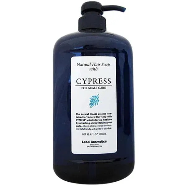 【4個セット】 ナチュラル ヘア ソープ ウィズ CYP サイプレス 1000ml シャンプー