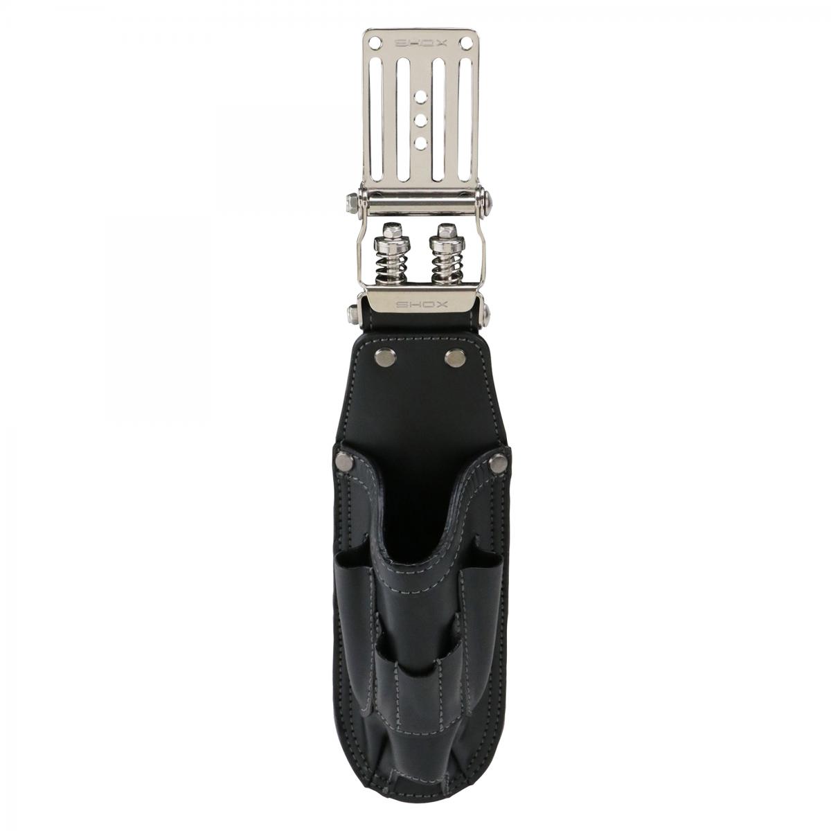SHOX ツールケース 2段差し SHX-1 牛本革製 ツールホルダー 工具差し 工具収納