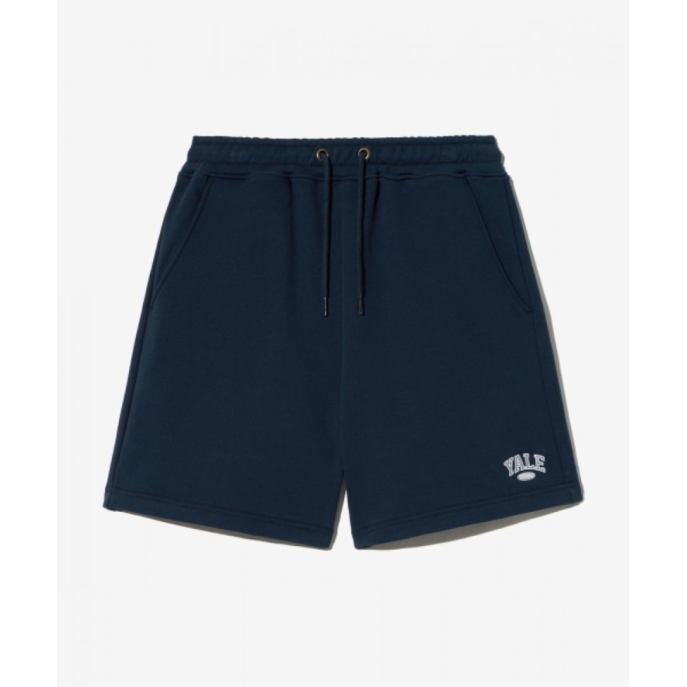 エールスモール2トーンアーチスウェットショーツネイビー