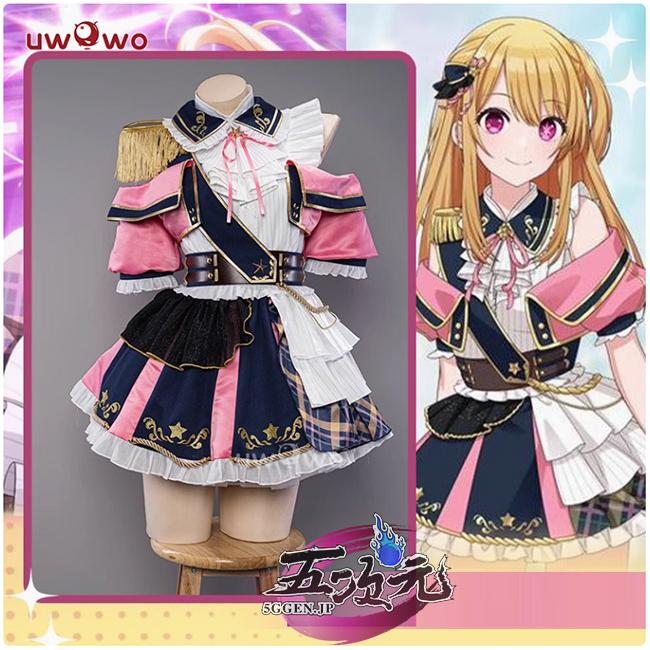 即納あり Uwowo　原神　コスプレ　星野ルビー　シャニマス　コラボ衣装　ins大人気 ウィッグ　髙!品!質