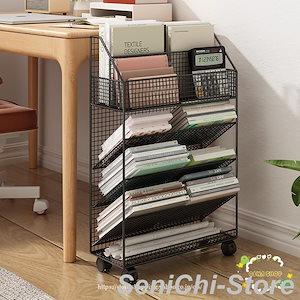 極薄型スリム文庫本棚 幅60cm 本棚 文庫書棚 薄型 スリム 幅60