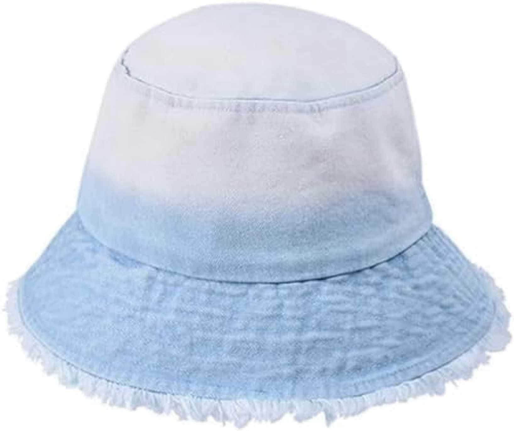 レディース デニム 帽子 日よけ帽子 UVカット帽子 バスケットハット チューリップハット 調節可能 紫外線対策 折りたたみ可 通気 夏 秋 アウトドア 旅行 登山