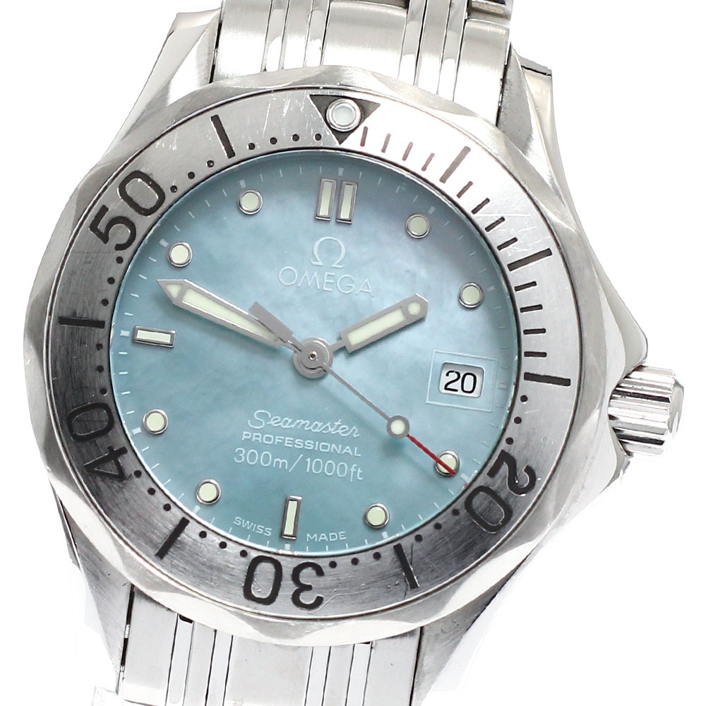 オメガ OMEGA 2085.71 シーマスター300 デイト クォーツ レディース _932385【中古】