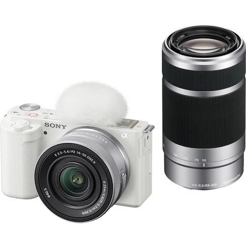 ソニー ZV-E10X W VLOGCAM α Eマウント ダブルズームレンズキット ホワイト