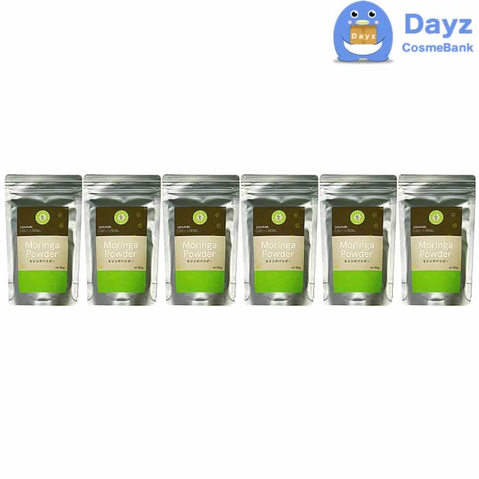 ココリセ モリンガパウダー 80g 6点セット　粉末 粉 モリンガ　軽減税率対象商品 税率８％ 12,210円