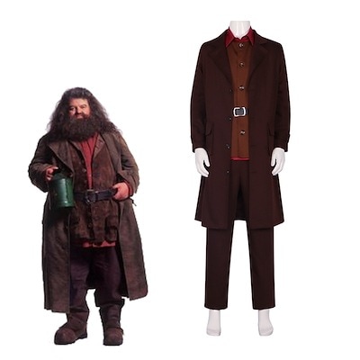 文化祭 ハロウィン ハロウィーン 仮装 コスチューム 変装 演出服 ルビウスハグリットコスプレ衣装 ハリーポッター スーツ ハロウィン 2023年新作入荷コスプレ