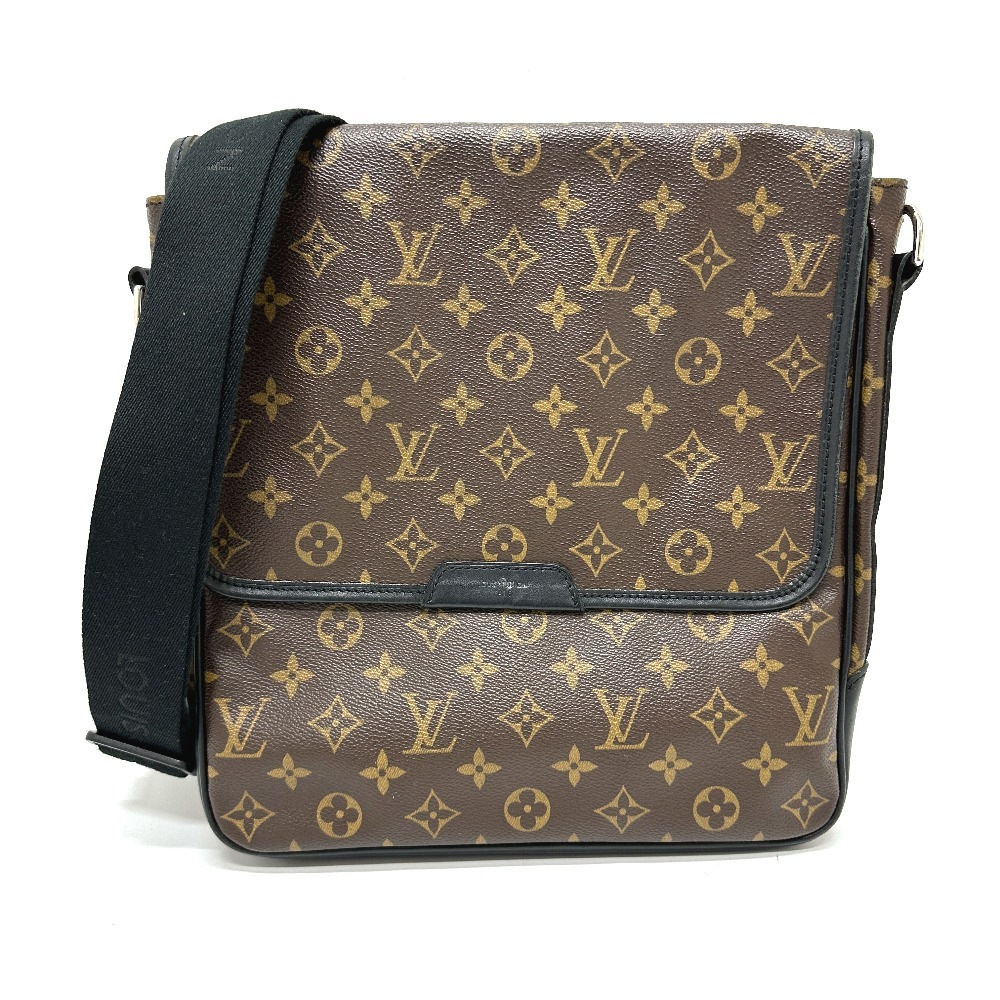 ショルダーバッグ M56715 バスMM モノグラムマカサー 斜め掛け 鞄 カバン 肩掛け モノグラムマカサーキャンバス ブラウン