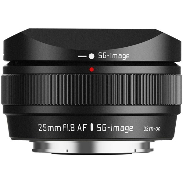 SG-image SG AF25mm F1.8 B E C (B) ブラック 単焦点レンズ (ソニーEマウント)