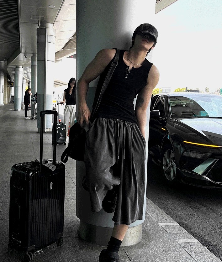 [COSYHARU公式] Pigment Bermuda Training Pants 1