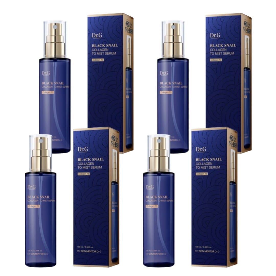 ブラックスネイル コラーゲン トゥーミストセラム 100ml×4本 ミスト化粧水 高濃度コラーゲン配合 ペプチド ムチン しっとり保湿 引き締め セラム