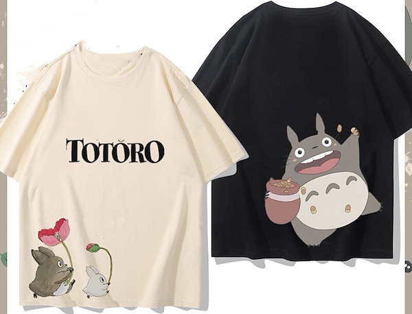 美品 ジブリ となりのトトロ アロハ　長袖　シャツ 半袖 L〜XL 美品 ジブリ となりのトトロ アロハ 長袖 シャツ 半袖 L〜XL
