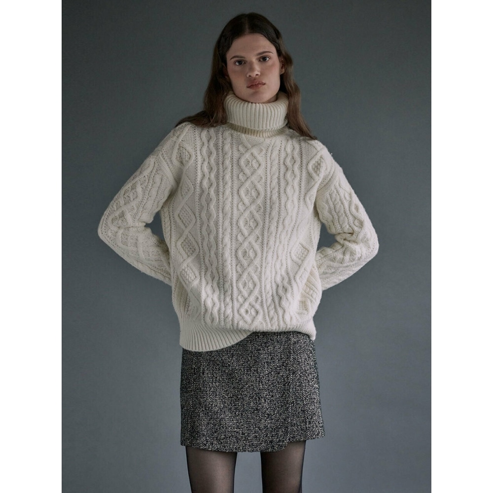 ルーヴルパターンミニラップスカート SW3WS455 93