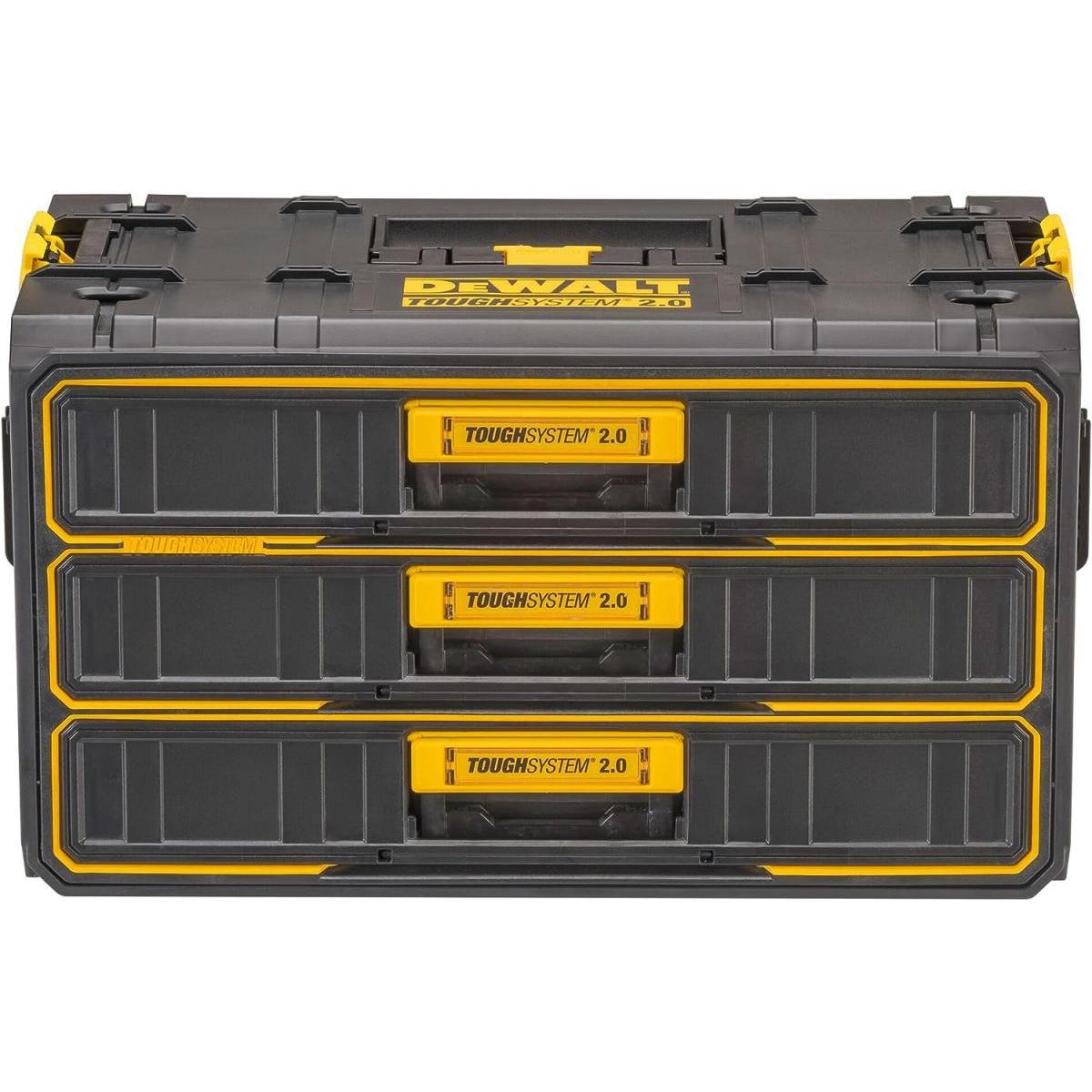 【在庫有・即納】デウォルト(DeWALT) タフシステム2.0 3段 引き出し チェスト DWST08330-1