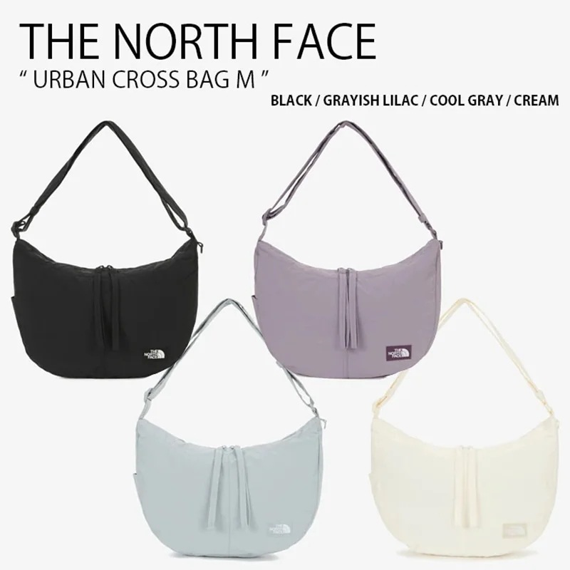 THE NORTH FACE ノースフェイス ショルダーバッグ URBAN CROSS BAG M アーバン クロス バッグ ホーボーバッグ ロゴ カジュアル ストリー 男女共用 NN2PR66