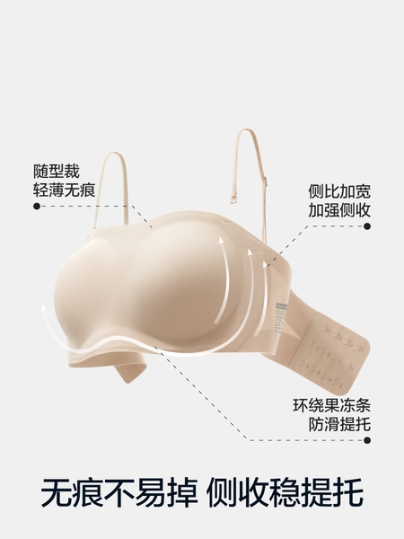 Jiao Nei Zhao Lusi 5 シリーズ ストラップレスの美しいバック チューブ トップ 6,229円