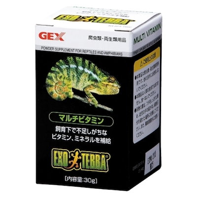 他サイト： ＧＥＸ　エキゾテラ　マルチビタミン　３０ｇ　爬虫類　サプリメント　添加剤　ＣＲＣ17―25―20―00―00の商品画像