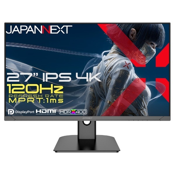 JAPANNEXT JN-Ei27G120U2 27型 4K UHD 液晶ディスプレイ