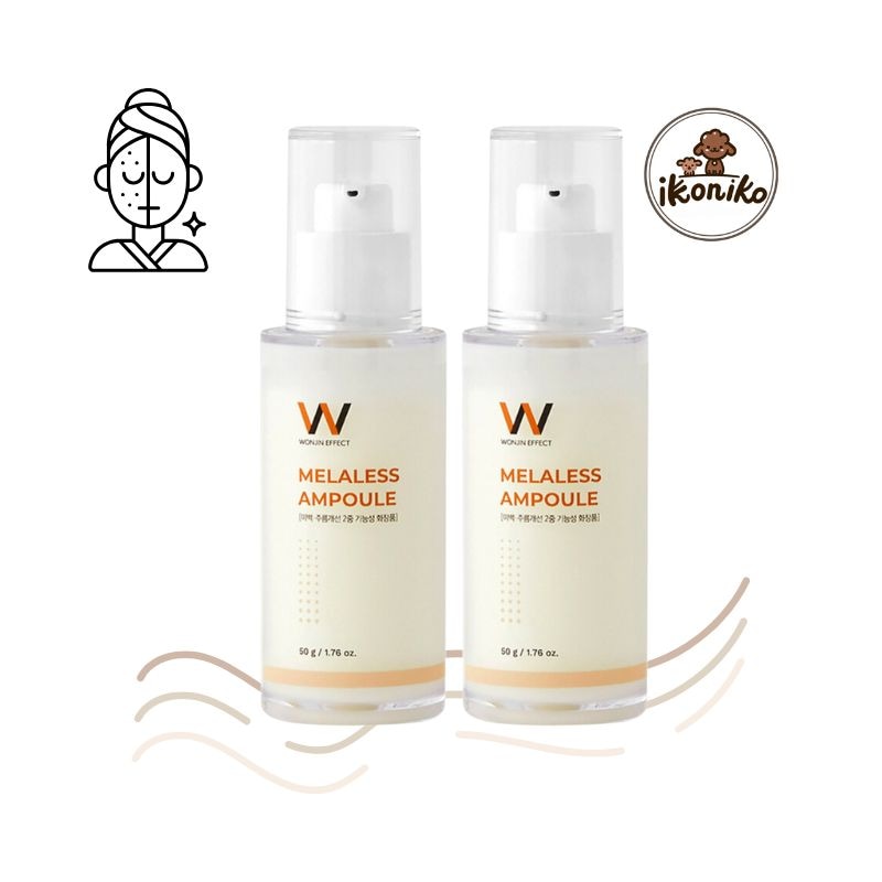 [1+1]メラリスアンプル50g+50gシミ色素沈着改善メラニン濃度面積改善トーニングアンプル華やかな肌トーン