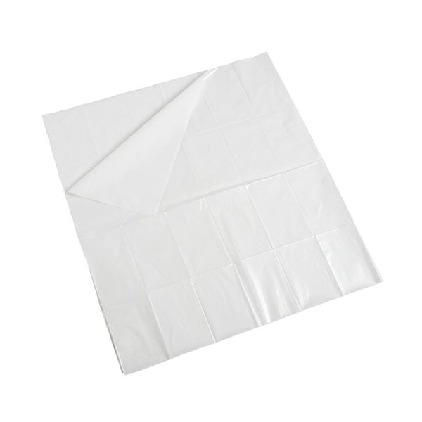 カワモト 防水シーツ #1021100cm×210cm 027-300305-00 1ケース(50枚:25枚×2袋)