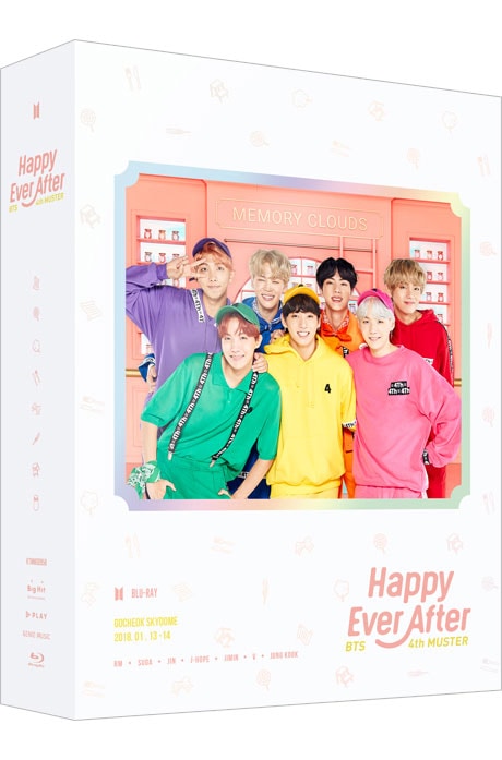 BTS 4th MUSTER HAPPY EVER AFTER Blu-ray