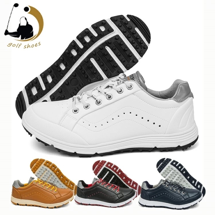 ゴルフシューズ メンズ スパイクレス セール 紐タイプ 大きいサイズ 28cm 29cm 30cm 30.5cm 4E 幅広い フィット感 軽量 動きやすい 防水性 耐久性 練習場 スパイクレス ビジ