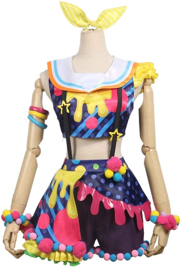 Poppin’PartyNewCostumes 山吹沙綾コスプレ衣装ハロウィンクリスマス学園祭仮装