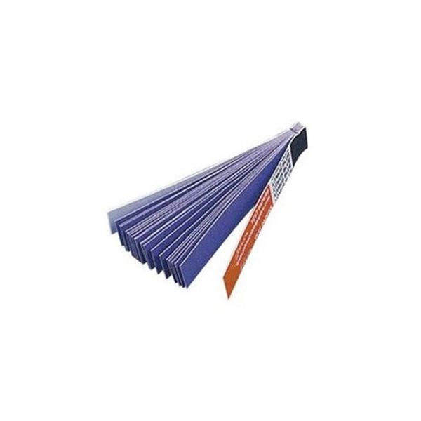 （まとめ）リトマス試験紙（紙箱入） 青 20枚綴/10冊 (×10セット)