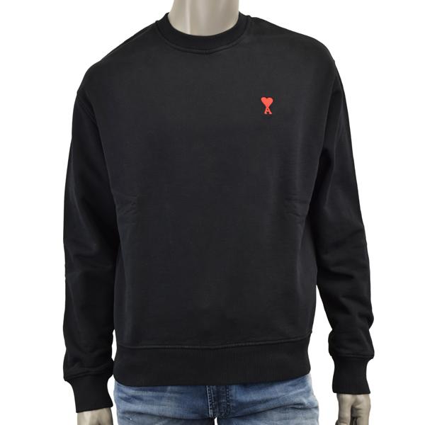AMI Alexandre Mattiussi アミ アレクサンドロ マテュッシ RED AMI DE COEUR SWEATSHIRT/トレーナー スウェット/BFUSW001 730 001